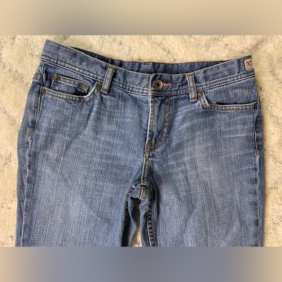 X2 Denim Laboratory 10W Flare Leg Blue Jeans Cotton blend - Picture 1 of 13